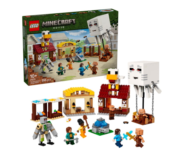 LEGO Minecraft 21273 Atak balonowego Ghasta na wioskę - 1308186 - zdjęcie 2